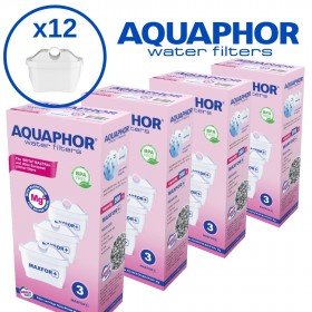Фильтры для воды AQUAPHOR MAXFOR (комплект из 12 штук)